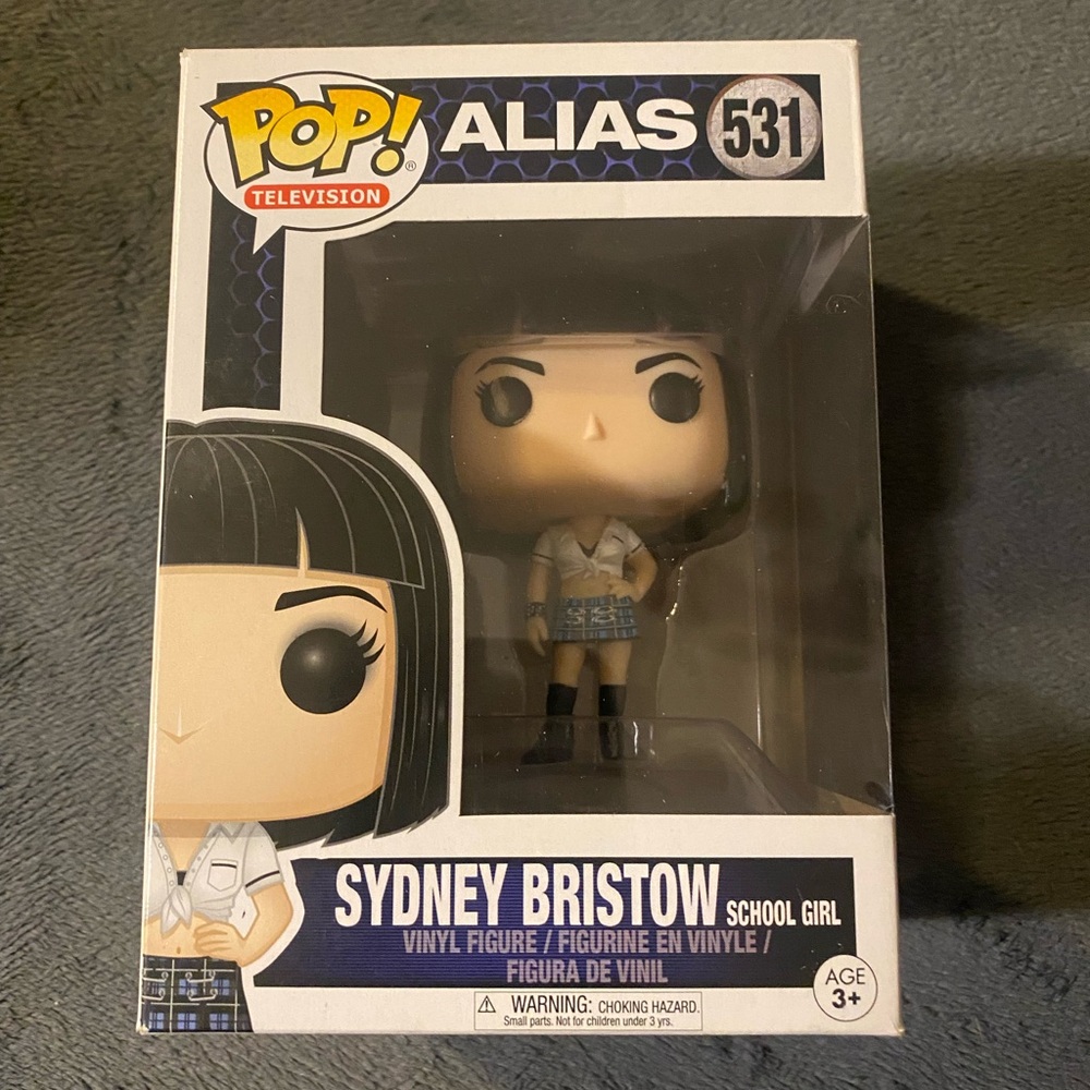 Vaulted Funko POP! TV Sydney Bristow (School Girl) #531